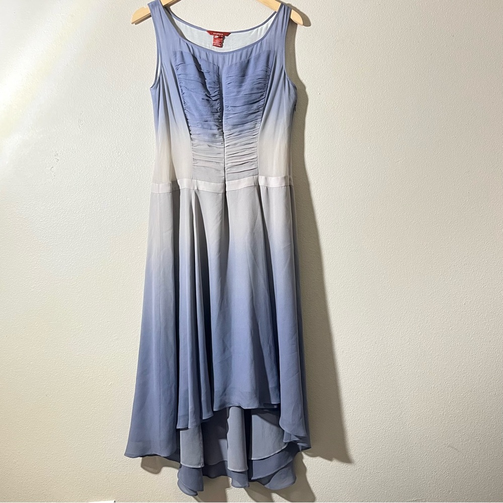 Sundance Ombre Silk Midi Dress - Picture 2 of 10
